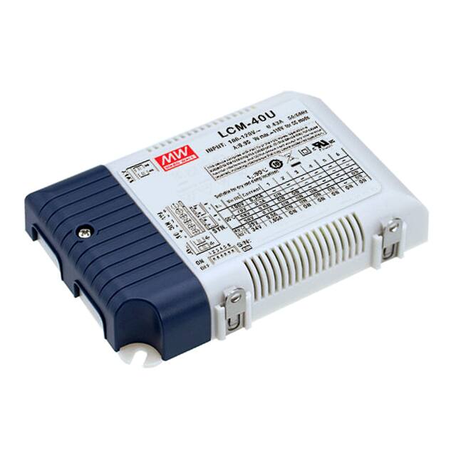 LCM-40U MEAN WELL USA Inc.  Controladores LED