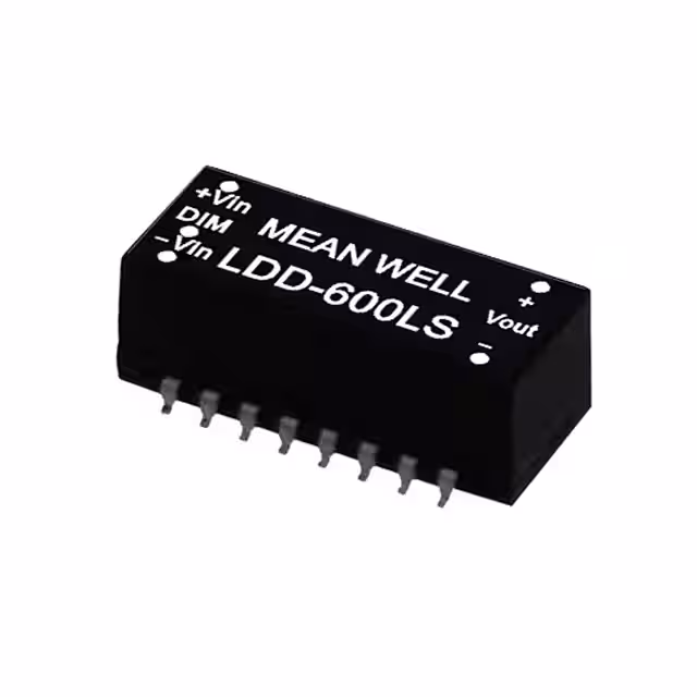 LDD-600LS MEAN WELL USA Inc.  Pilotes LED