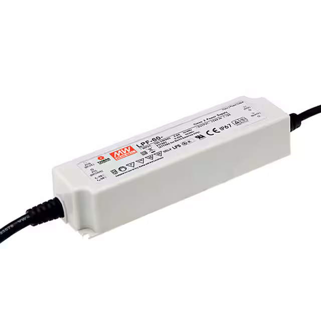 LPF-60-24 MEAN WELL USA Inc.  LED Drivers