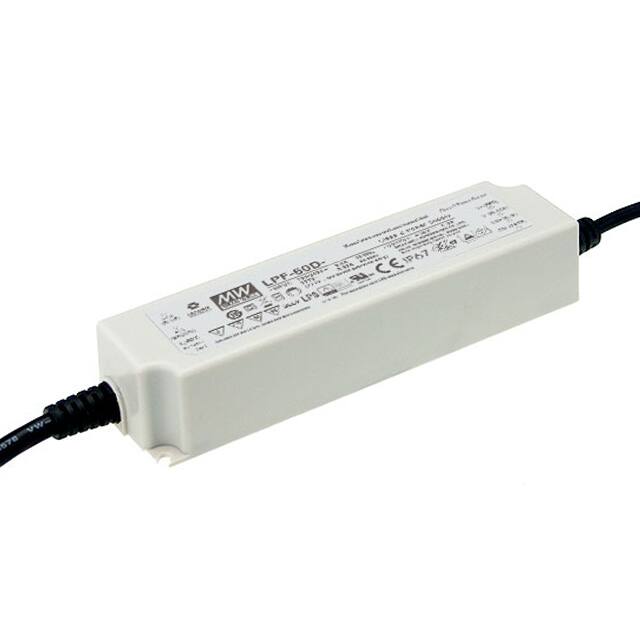 LPF-60D-30 MEAN WELL USA Inc.  LED Drivers