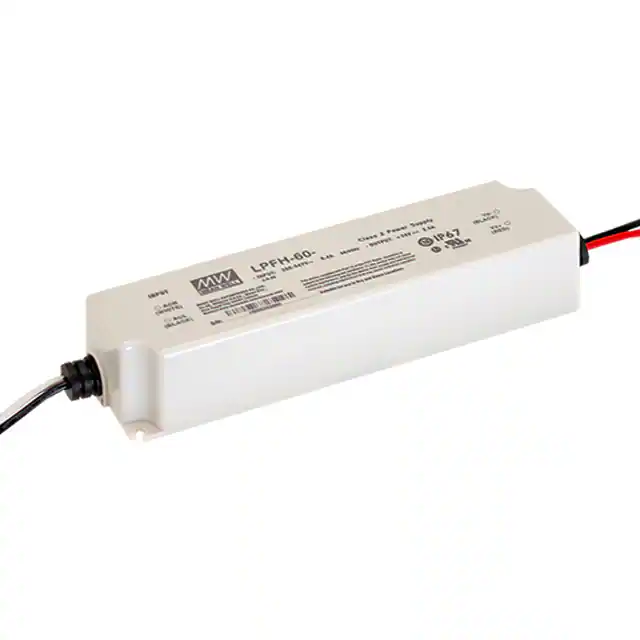 LPFH-60-12 MEAN WELL USA Inc.  LED Drivers