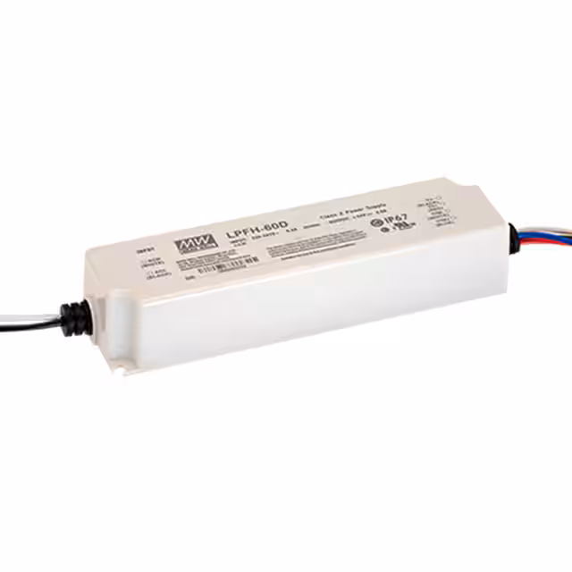 LPFH-60D-24 MEAN WELL USA Inc.  LED Drivers