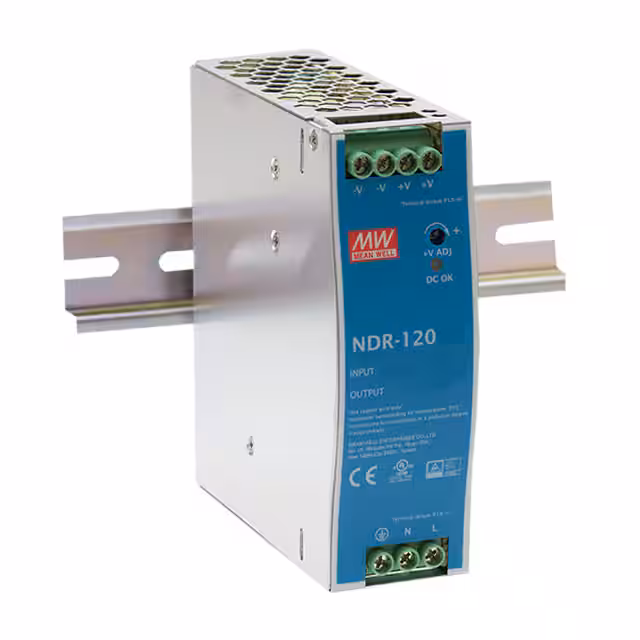 NDR-120-48 MEAN WELL USA Inc.  Industrial DIN Rail Power Supplies