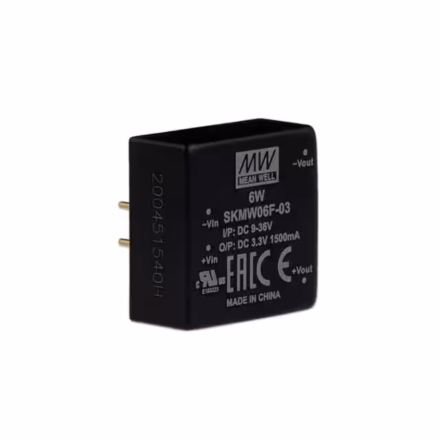SKMW06F-03 MEAN WELL USA Inc.  DC DC Converters