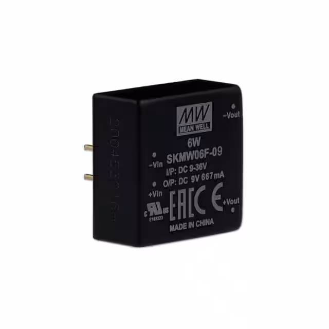 SKMW06F-09 MEAN WELL USA Inc.  DC DC Converters