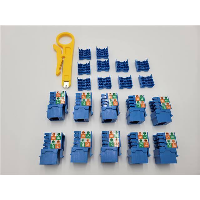 FRT-860BL10-T Micro Connectors, Inc.  Inserciones Keystone