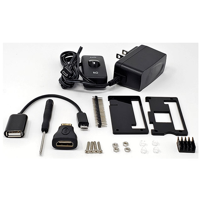 RAS-PCS01PWR-BK Micro Connectors, Inc.  Anexos de la placa de desarrollo de evaluación