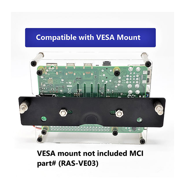 RAS-PCS46 Micro Connectors, Inc.  Evaluation Development Board Enclosures