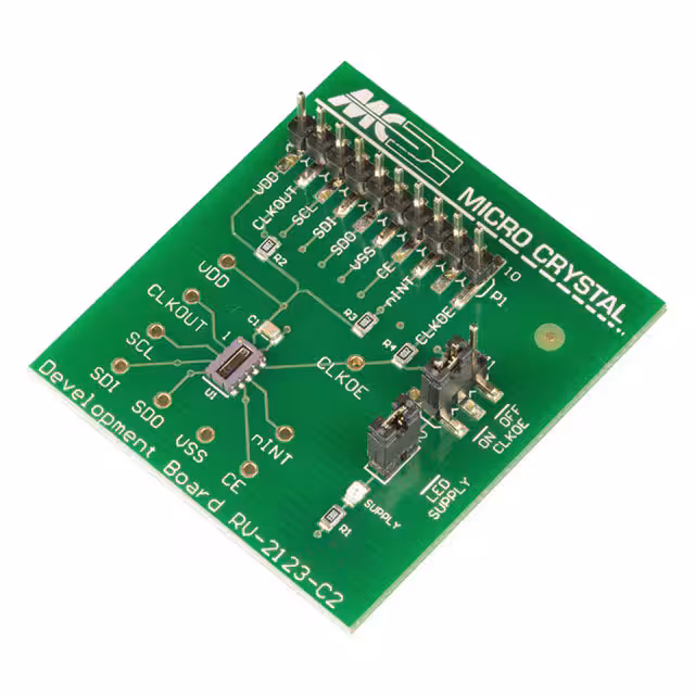 RV-2123-C2-EVALUATION-BOARD Micro Crystal AG  Cartes et kits d'évaluation et de démonstration