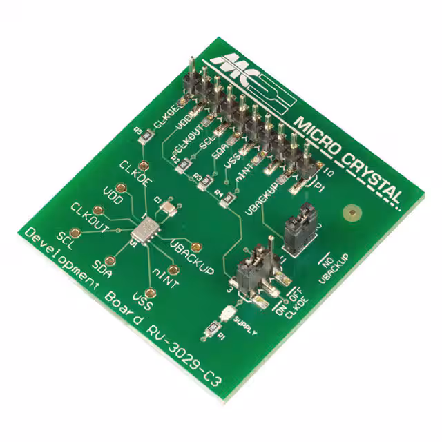 RV-3029-C3-EVALUATION-BOARD-OPTION-B Micro Crystal AG  Cartes et kits d'évaluation et de démonstration