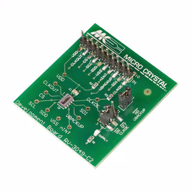 RV-3049-C2-EVALUATION-BOARD-OPTION-B Micro Crystal AG  Cartes et kits d'évaluation et de démonstration