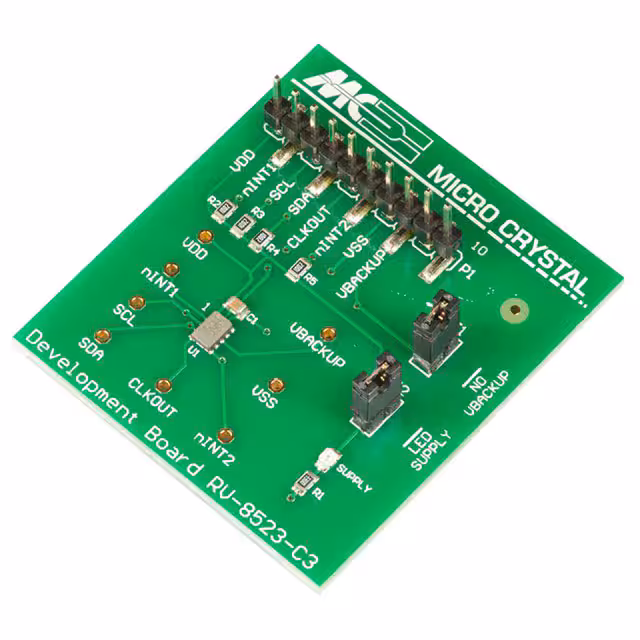 RV-8523-C3-EVALUATION-BOARD Micro Crystal AG  Cartes et kits d'évaluation et de démonstration