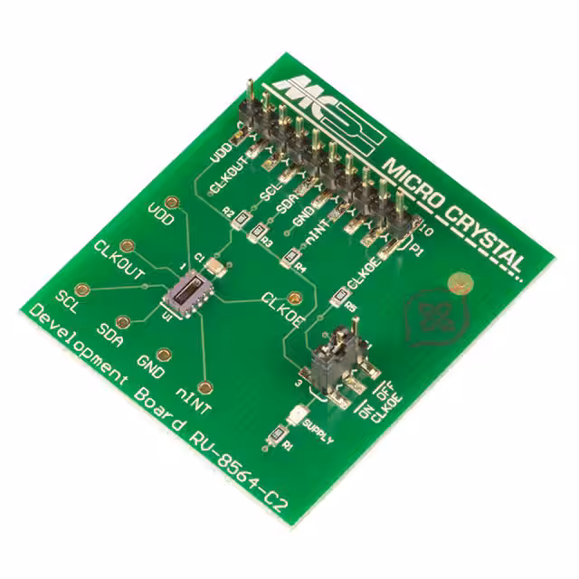 RV-8564-C2-EVALUATION-BOARD Micro Crystal AG  Cartes et kits d'évaluation et de démonstration