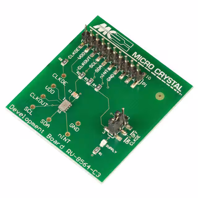 RV-8564-C3-EVALUATION-BOARD Micro Crystal AG  Cartes et kits d'évaluation et de démonstration