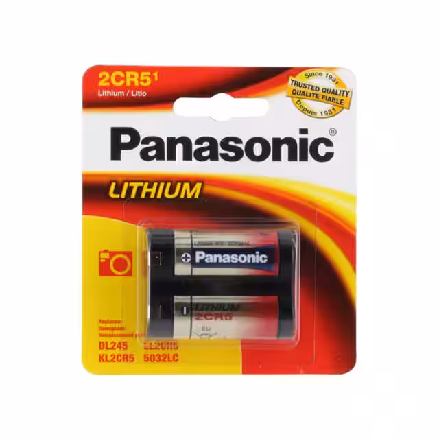 CR-123APA/1B Panasonic  Piles non rechargeables (primaires)