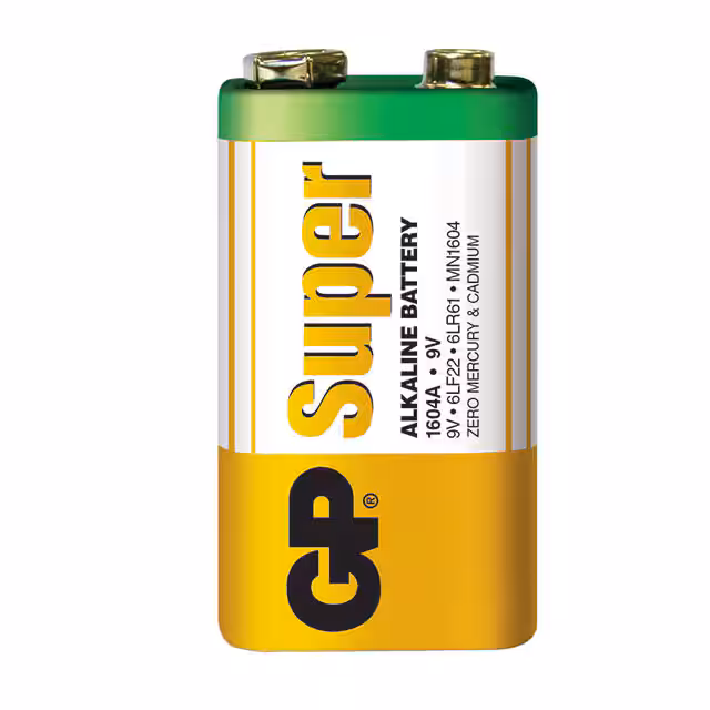 GP SUPER 9V GP Battery  Piles non rechargeables (primaires)