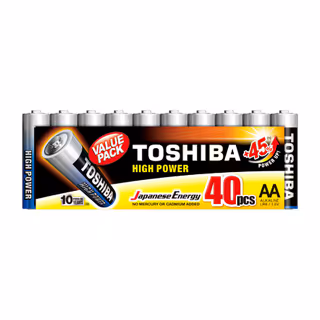 LR6GCP (AA) Toshiba Lifestyle Products  Piles non rechargeables (primaires)