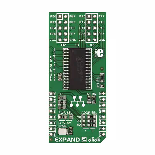 MIKROE-1838 MikroElektronika  Cartes d'évaluation - Cartes d'extension Cartes filles