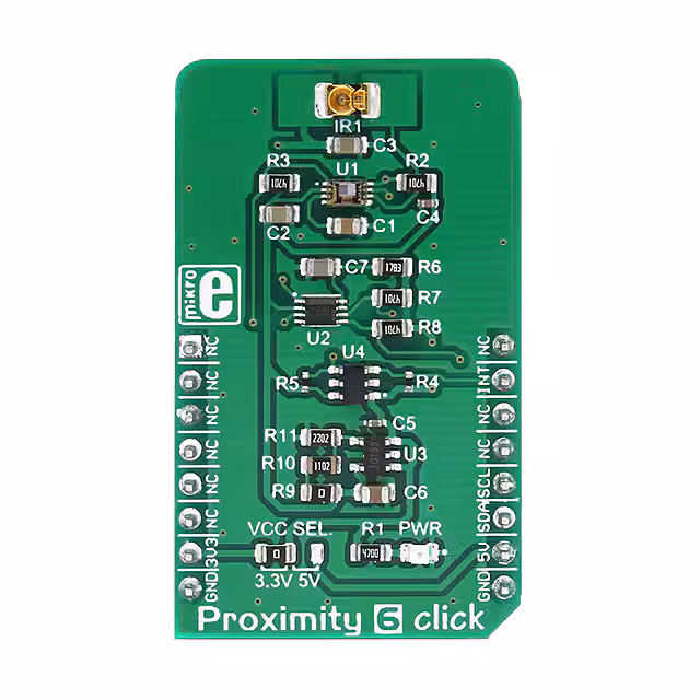 MIKROE-3048 MikroElektronika  Cartes d'évaluation - Cartes d'extension Cartes filles
