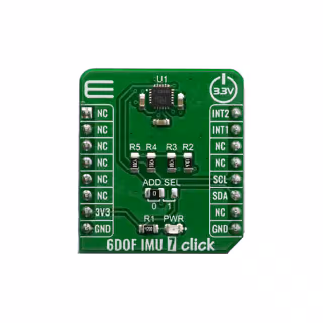 MIKROE-3776 MikroElektronika  Cartes d'évaluation - Cartes d'extension Cartes filles