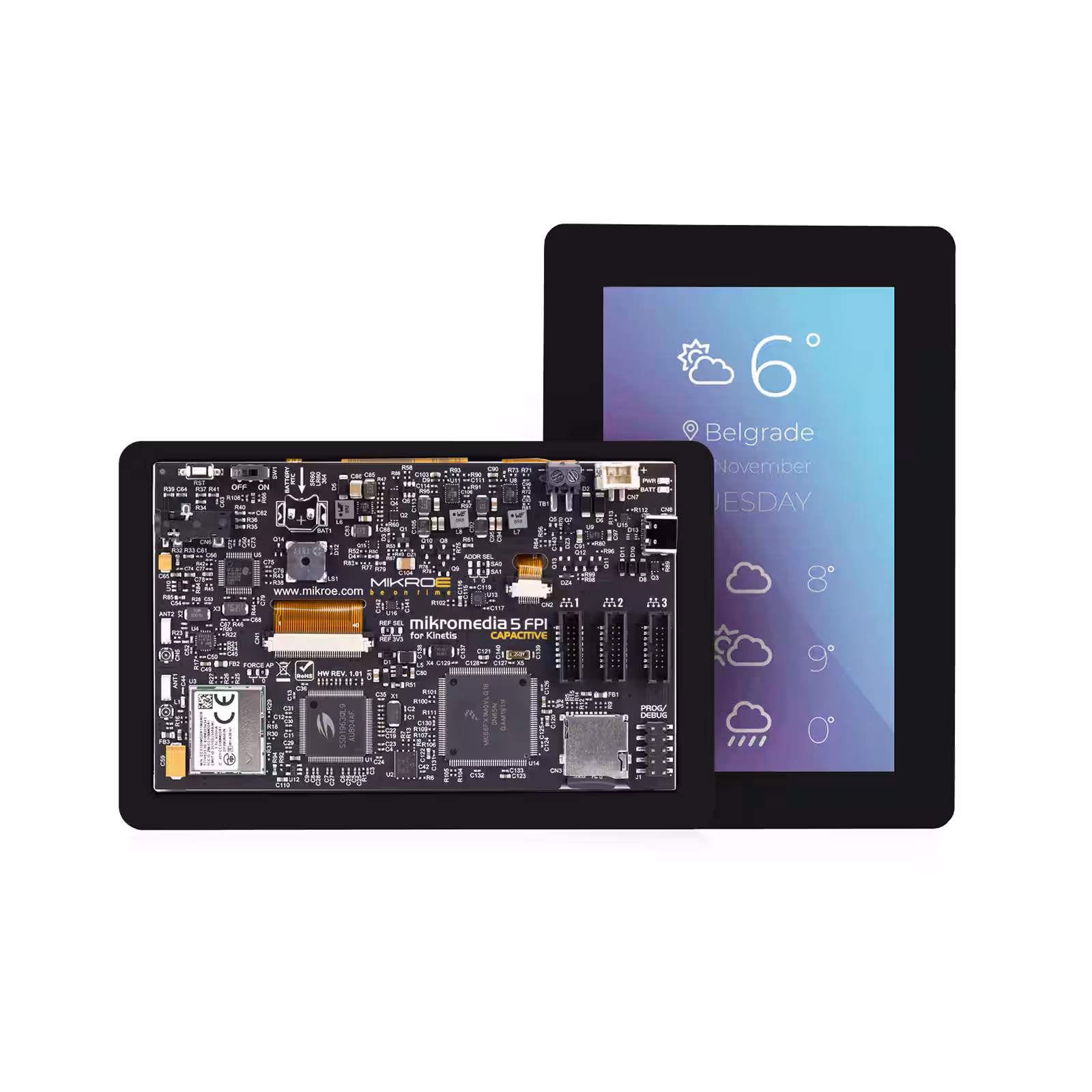 MIKROE-3918 MikroElektronika  Cartes d'évaluation - Embarquées - MCU DSP