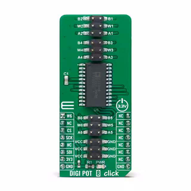 MIKROE-4596 MikroElektronika  Cartes d'évaluation - Cartes d'extension Cartes filles