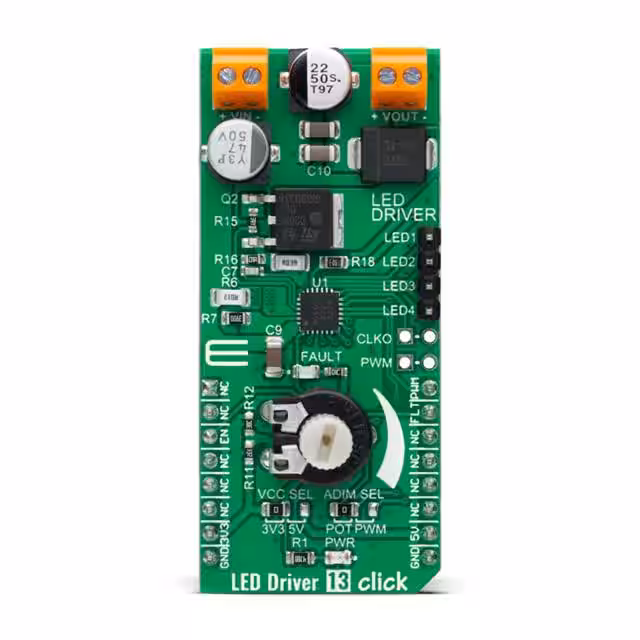 MIKROE-4965 MikroElektronika  Cartes d'évaluation - Cartes d'extension Cartes filles