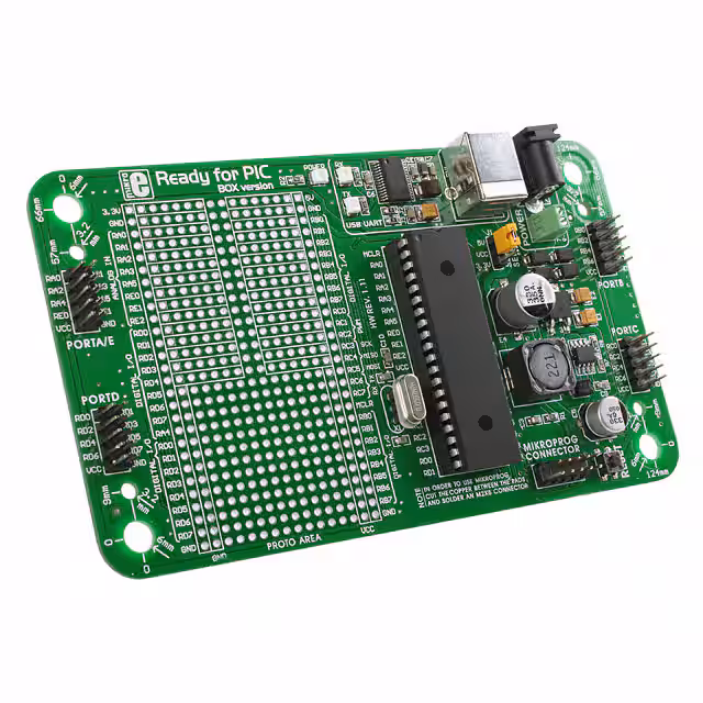 MIKROE-766 MikroElektronika  Cartes d'évaluation - Embarquées - MCU DSP