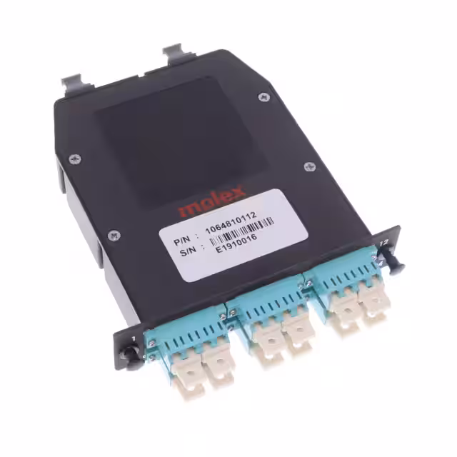 1064810112 Molex  Fiber Optic Connector Adapters