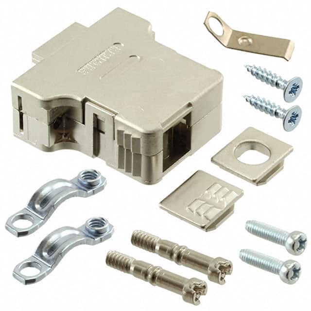 1727040115 Molex  Capots de connecteurs D-Sub en forme de D