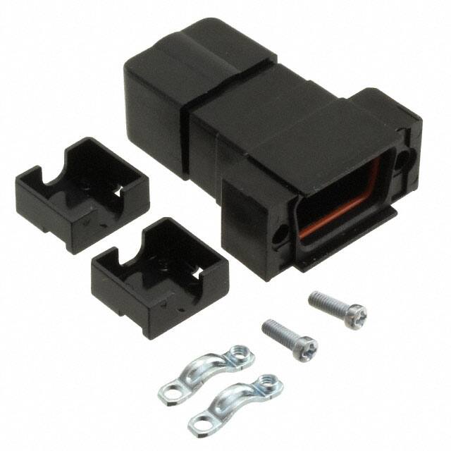 1731100016 Molex  Capots de connecteurs D-Sub en forme de D