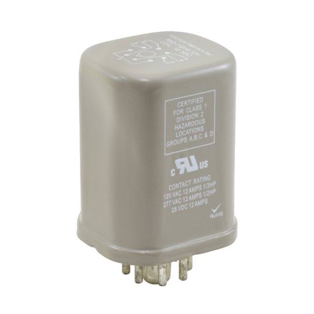 R02-11D10-12H NTE Electronics, Inc  Power Relays Over 2 Amps