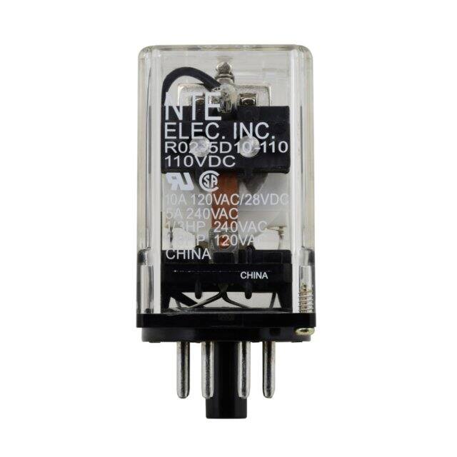 R02-5D10-110 NTE Electronics, Inc  Power Relays Over 2 Amps