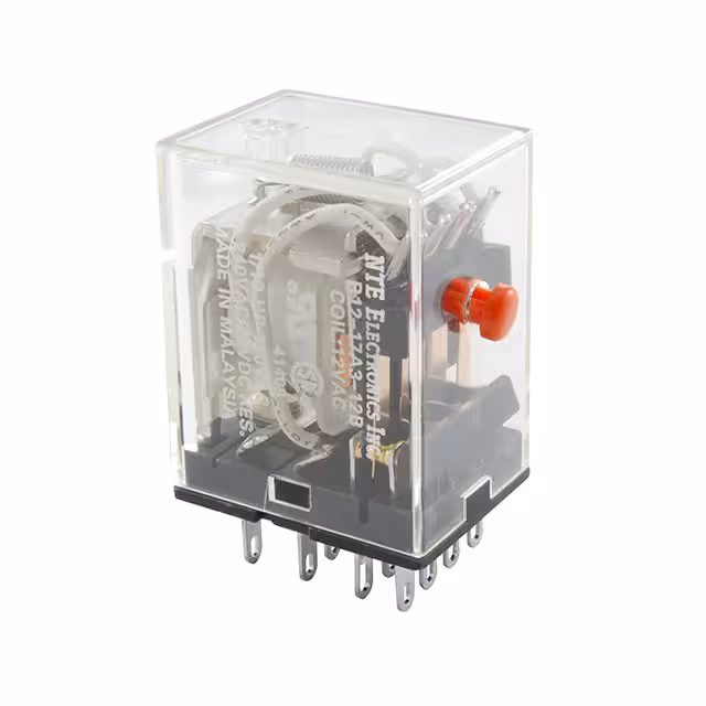 R12-17A3-120B NTE Electronics, Inc  Power Relays Over 2 Amps