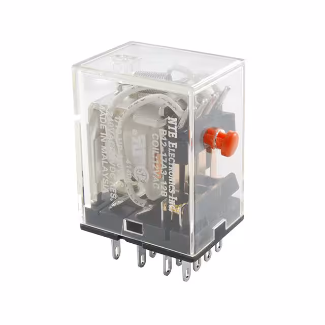 R12-17D3-12B NTE Electronics, Inc  Power Relays Over 2 Amps