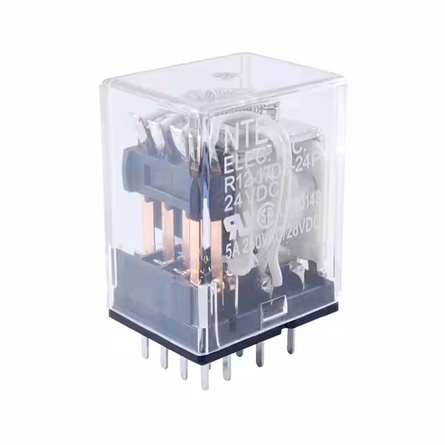R12-17D3-6P NTE Electronics, Inc  Power Relays Over 2 Amps