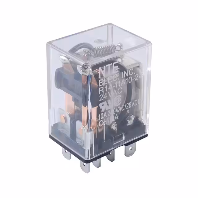 R14-11D10-6 NTE Electronics, Inc  Relais de puissance de plus de 2 ampères