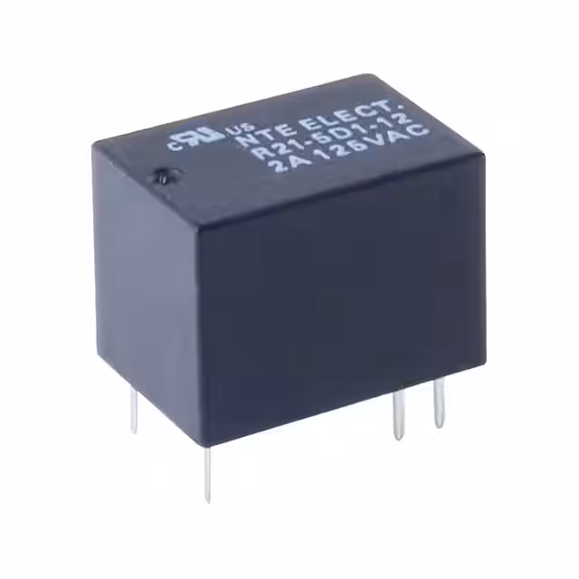 R21-5D2-12 NTE Electronics, Inc  Signal Relays Up to 2 Amps