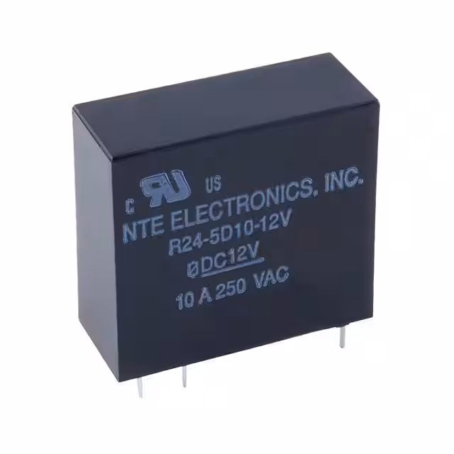 R24-5D10-6FP NTE Electronics, Inc  Relè di potenza oltre 2 Ampere