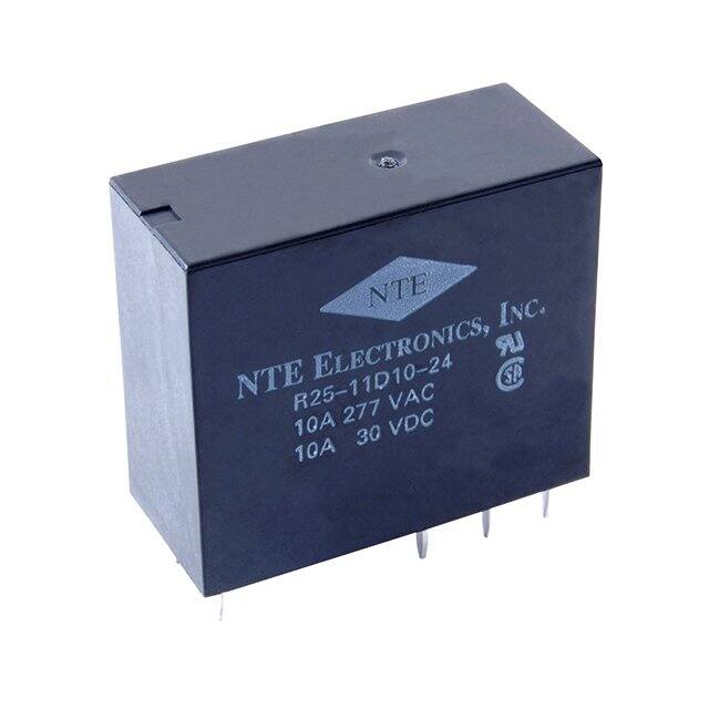 R25-11D10-12 NTE Electronics, Inc  Relais de puissance de plus de 2 ampères
