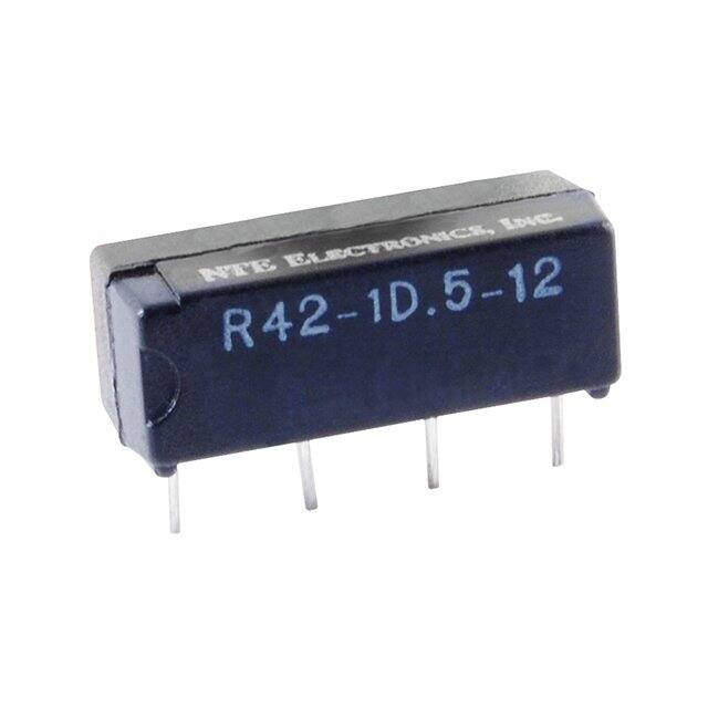 R42-1D.5-6 NTE Electronics, Inc  Relés de señal de hasta 2 amperios