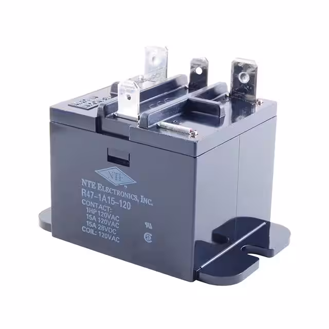 R47-5D15-110 NTE Electronics, Inc  Power Relays Over 2 Amps