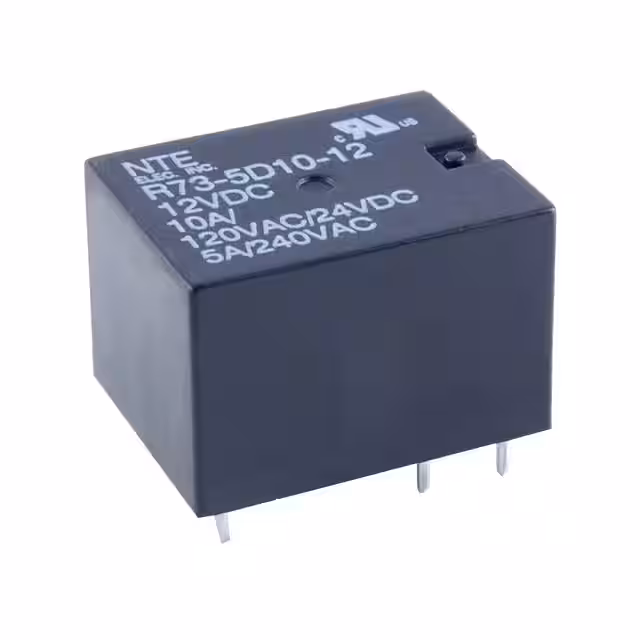 R73-5D10-5/6 NTE Electronics, Inc  Power Relays Over 2 Amps