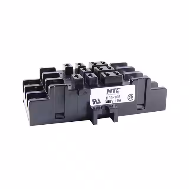 R95-105 NTE Electronics, Inc  Relay Sockets