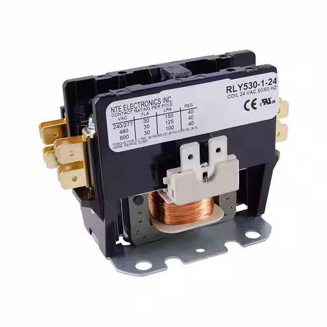 RLY530-1-24 NTE Electronics, Inc  Contactors (Electromechanical)