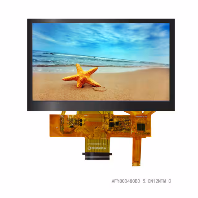 AFY800480B0-5.0N12NTM-C Orient Display  Modules d'affichage - LCD OLED Graphic
