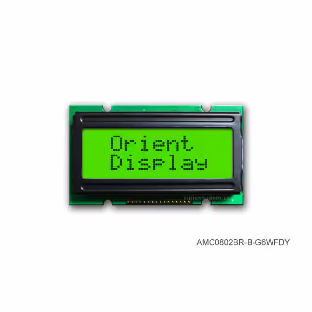 AMC0802BR-B-G6WFDY Orient Display  Modules d'affichage - LCD OLED Caractères et Numériques