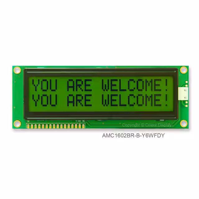 AMC1602BR-B-Y6WFDY Orient Display  Modules d'affichage - LCD OLED Caractères et Numériques
