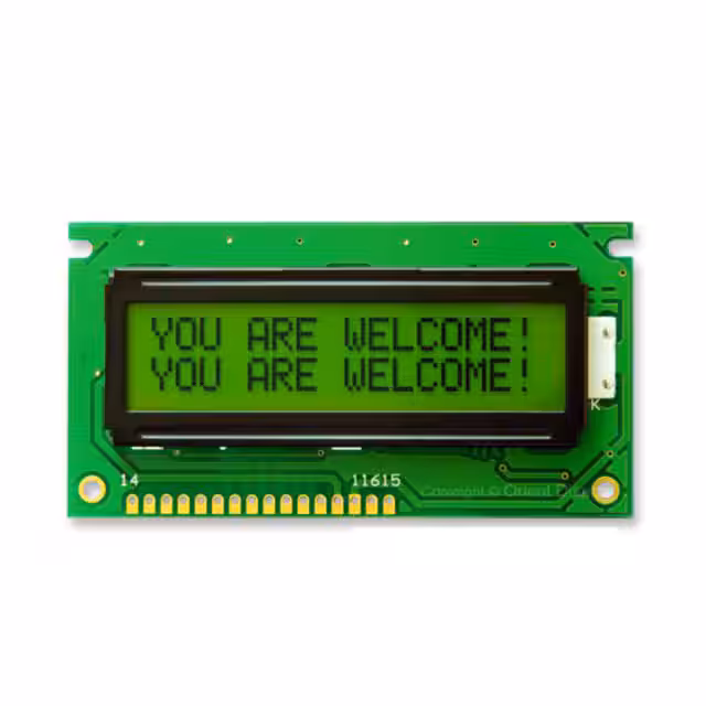 AMC1602GR-B-Y6NFDY Orient Display  Modules d'affichage - LCD OLED Caractères et Numériques