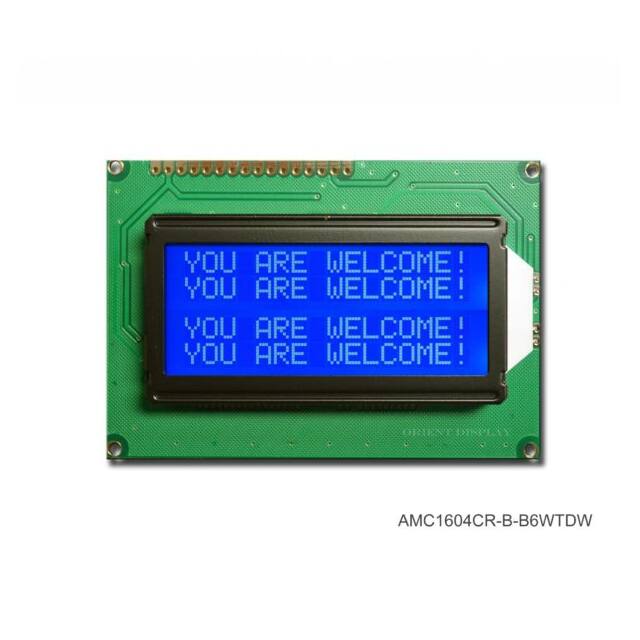 AMC1604CR-B-B6WTDW Orient Display  Modules d'affichage - LCD OLED Caractères et Numériques